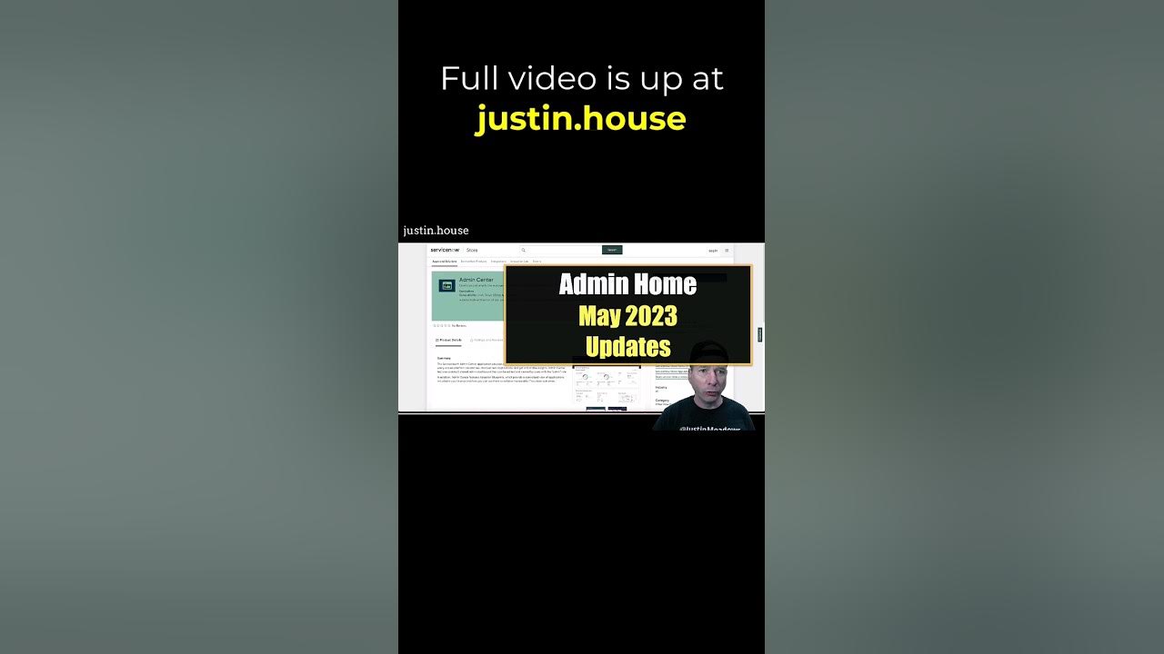ServiceNow Admin Center May 2023 Update - short 🩳 #servicenow #administration #workspace #ui #ux