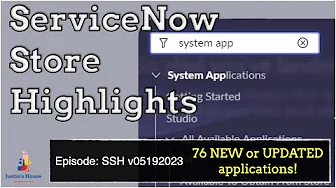 ServiceNow Store Highlights (SSH) v05192023