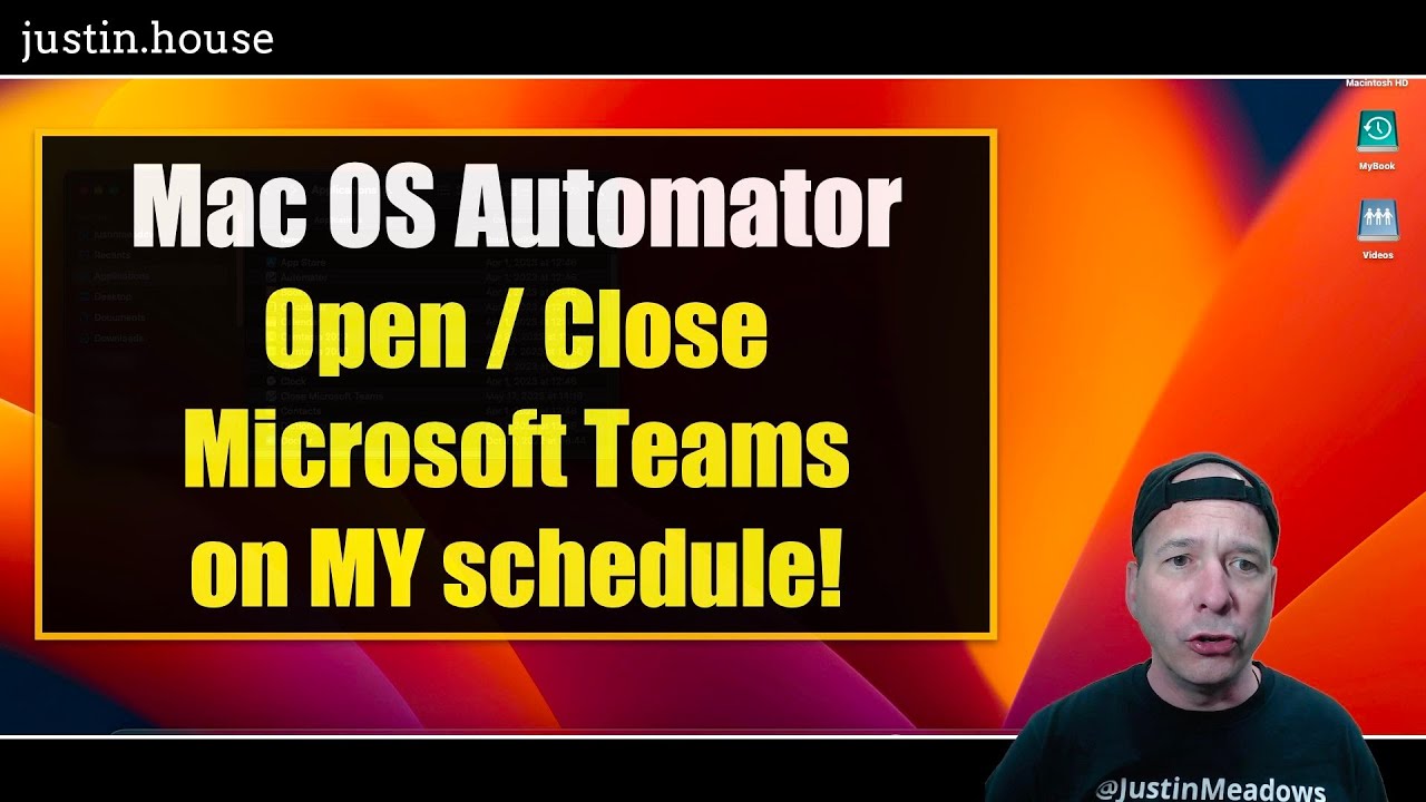 Using Automator to Open and Close Teams on a Schedule