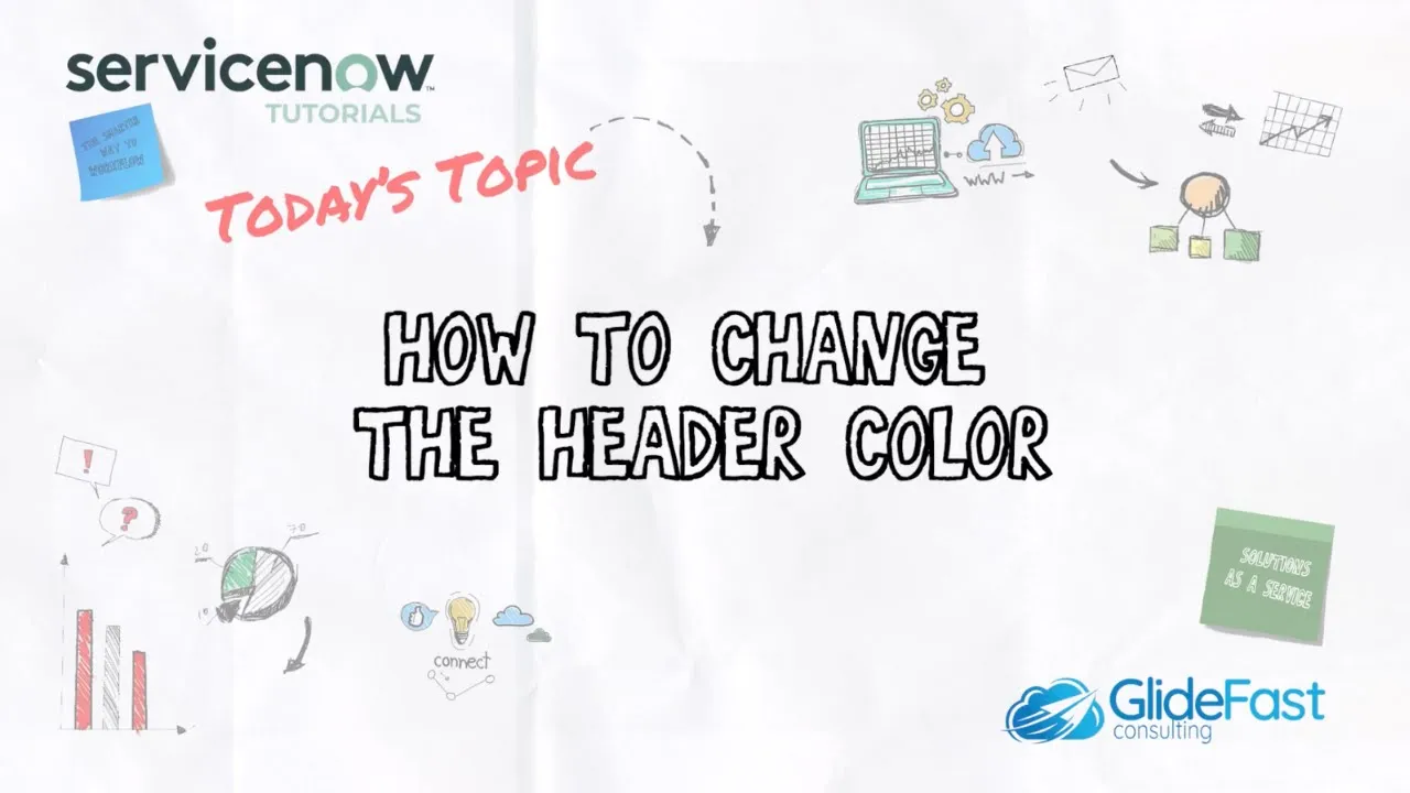 How to Change the Header's Background Color in New ServiceNow UI | ServiceNow Tutorial