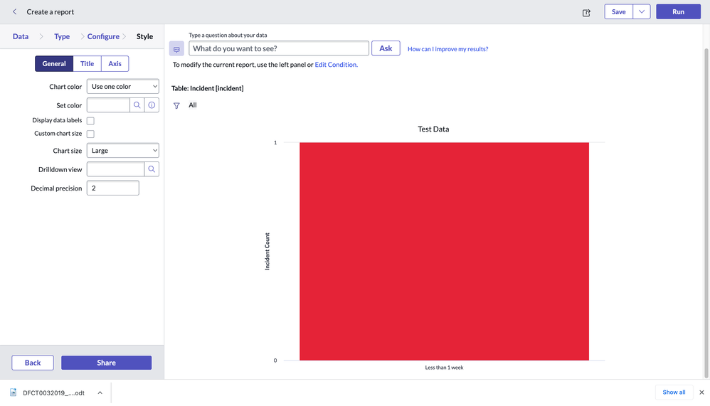 Customize Report Ranges in ServiceNow