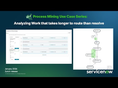 How to use Process Optimization to analyze work that takes longer to route than resolve