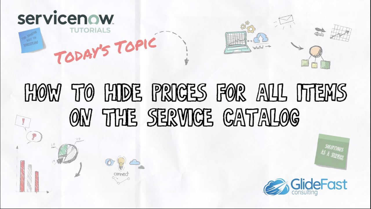 How to Hide Prices for All Items on the Service Catalog in ServiceNow | ServiceNow Tutorial