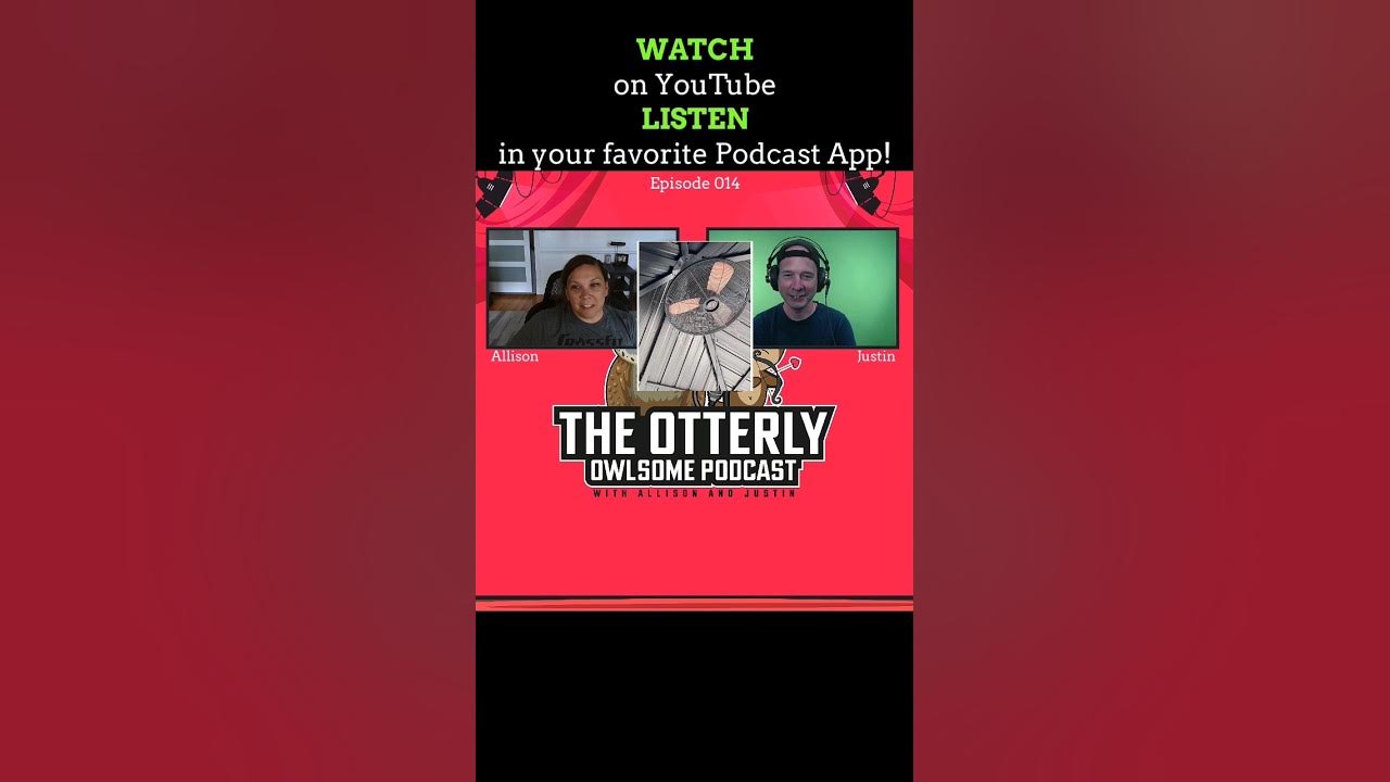 The Otterly Owlsome Podcast with Allison and Justin #014 - short 🩳 #tech #random #otters #owls #fun