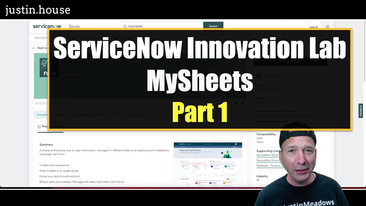 MySheets: New ServiceNow Innovation Lab App