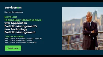 Workshop: Drive out Technology Obsolescence with APM's new Technology Portfolio Management