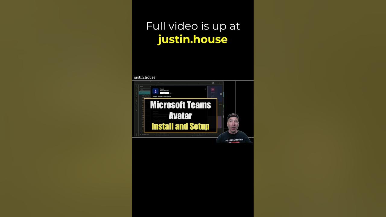 Setting Up My Teams Avatar - short 🩳 #microsoft #teams #msteams #microsoftteams #avatar