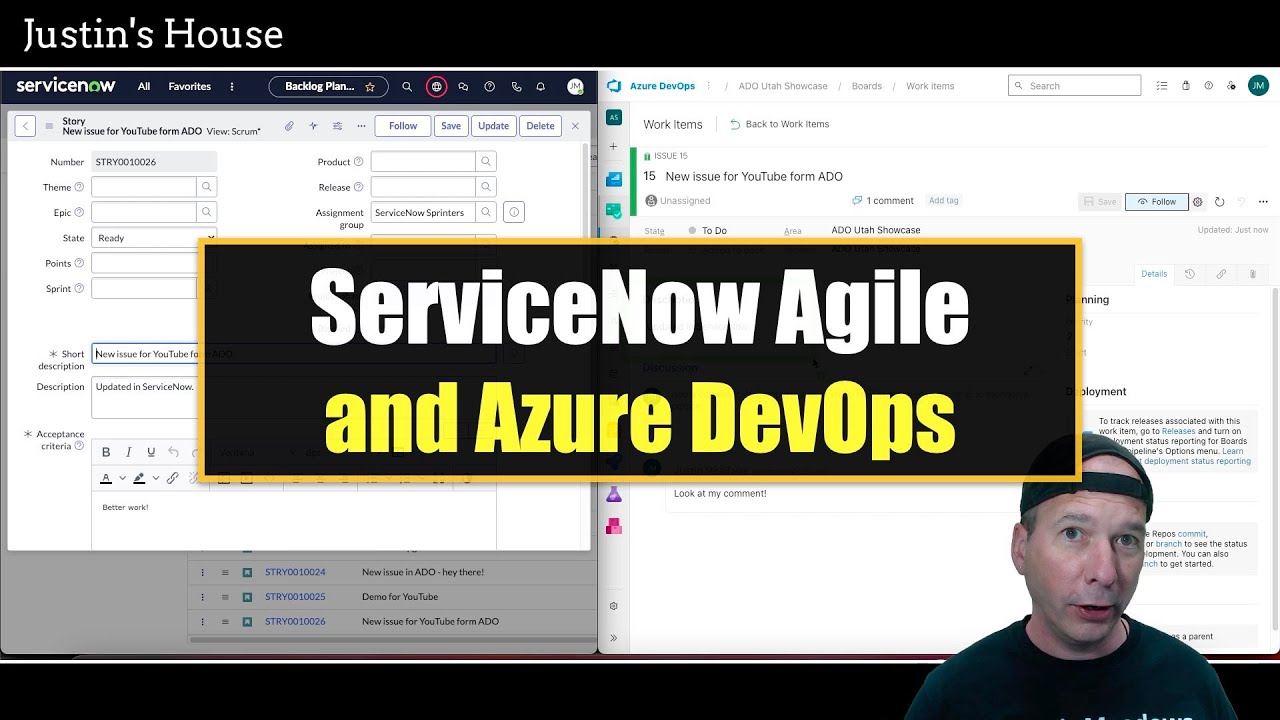 ServiceNow Agile Development and Microsoft Azure DevOps