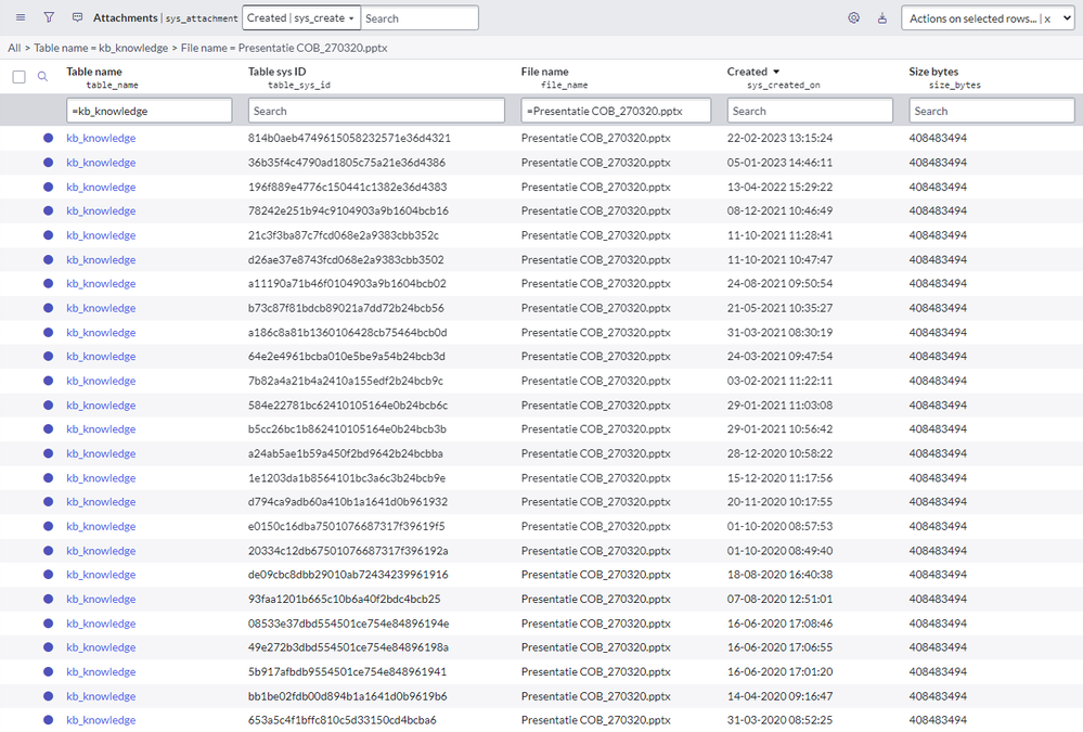 Keeping your instance database footprint tidy (02): Maintain Attachments and Attachment Documents