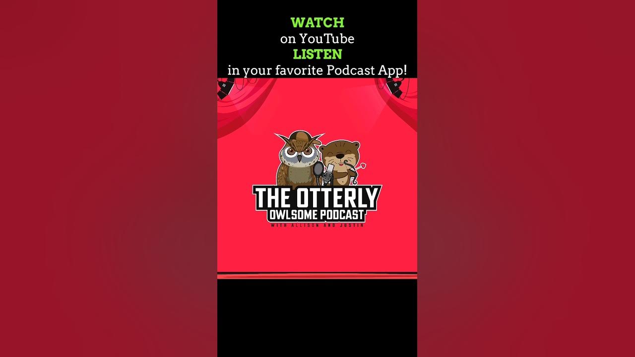 The Otterly Owlsome Podcast with Allison and Justin - #018 - short 🩳 #otters #owls #dolphins #fun