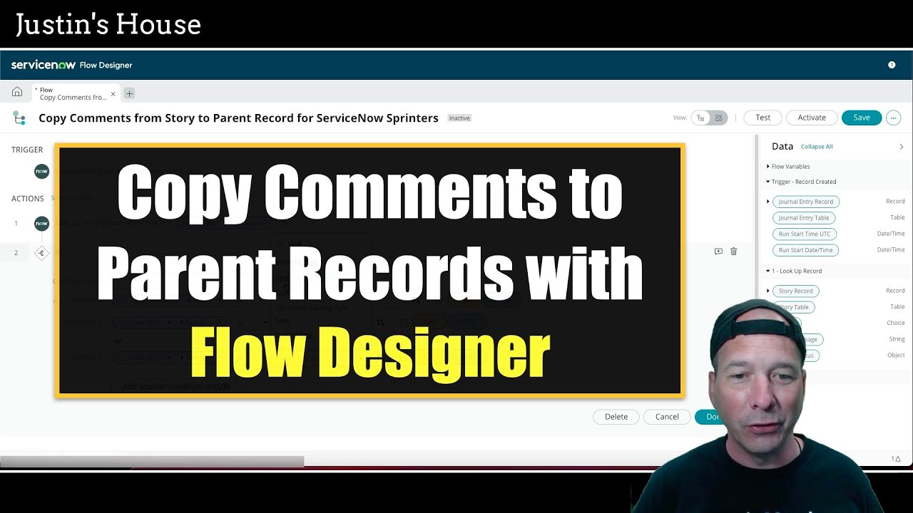 Copy Comments to Parent Records with Flow Designer
