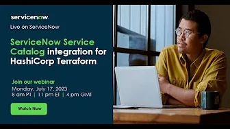 ServiceNow Service Catalog integration for HashiCorp Terraform