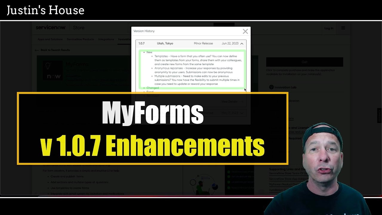 ServiceNow MyForms Enhancements (v1.0.7)