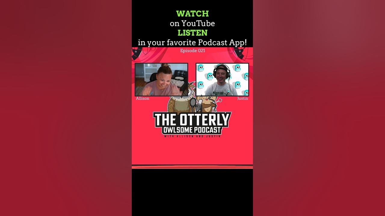 The Otterly Owlsome Podcast with Allison and Justin 021 - short 🩳 #random #servicenow #otters #owls