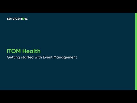 ITOM: Event Management || Knowledge & Troubleshooting Resources
