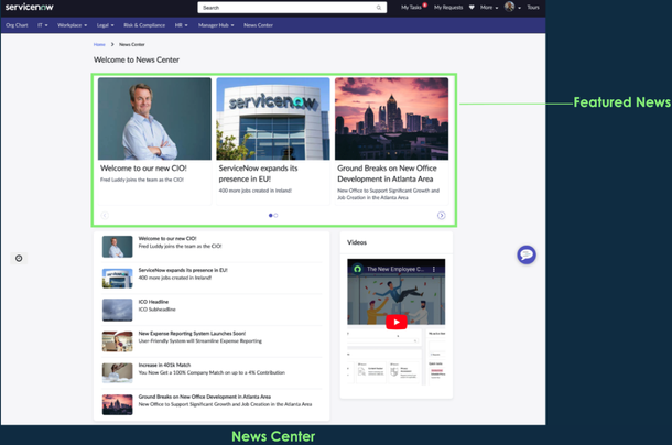 August 2023 enhancements to Employee Center