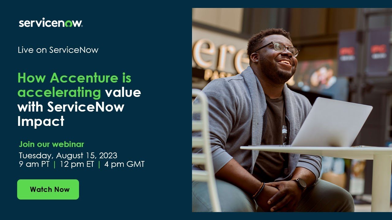 How Accenture is accelerating value with ServiceNow Impact