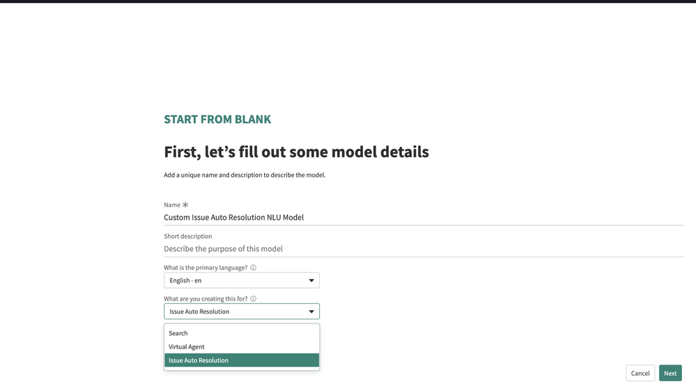 How to Configure Custom Intents for Issue Auto Resolution (IAR)