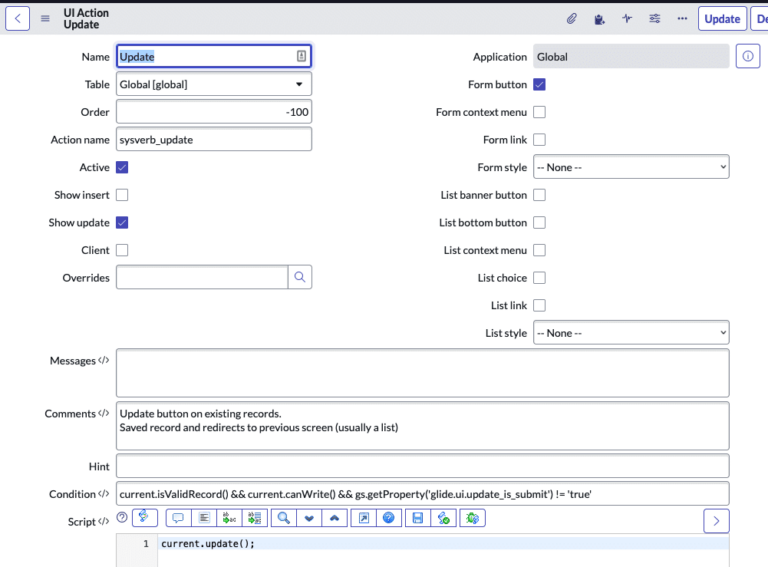 Action Names In UI Actions