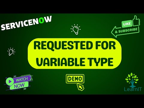 Requested For Variable Type || New Variable Type introduced in Paris Version