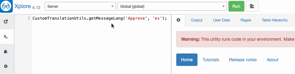 Translating text to a specific language: getMessageLang