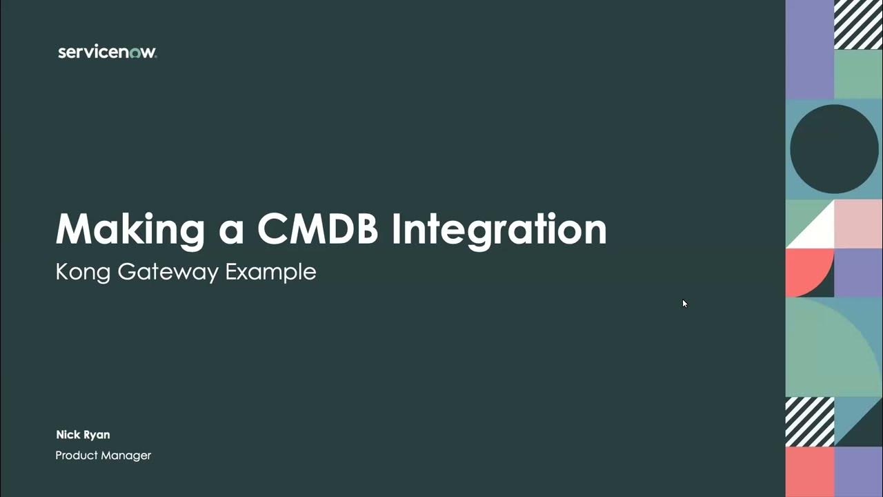 Creating a CMDB integration tutorial using IH-ETL :  Part 1 of 5