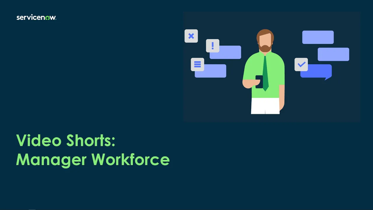 Video Shorts:  FSM Manager Workforce