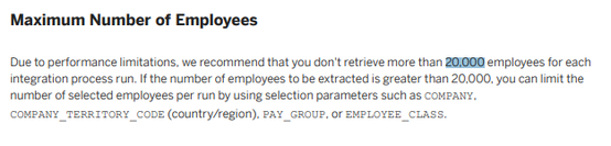 Overcoming Integration Challenges with SuccessFactors Spoke: Fetching over 20k Employee data records