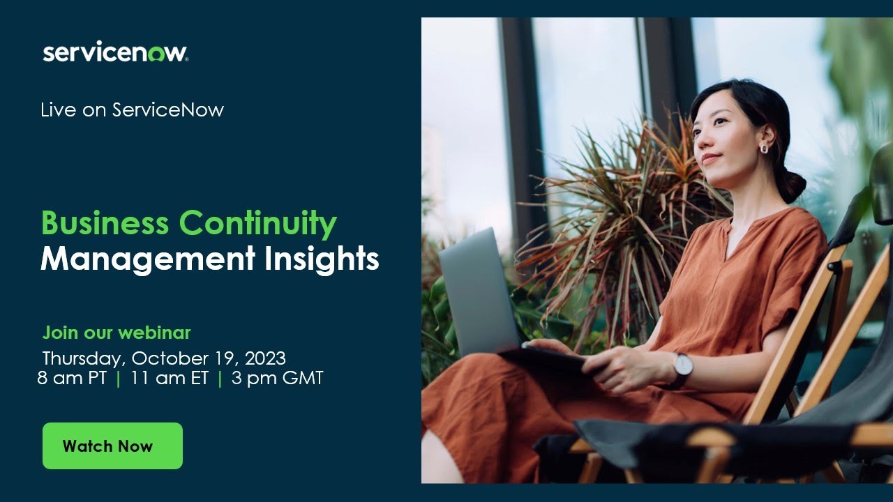 Business Continuity Management Insights