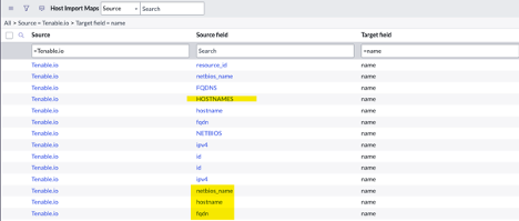 ServiceNow Vulnerability Response Host Import Maps