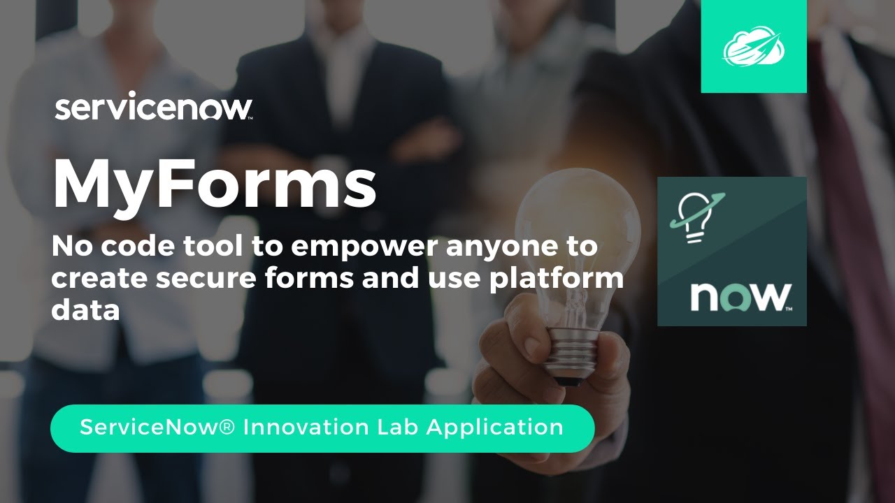 MyForms Demo | ServiceNow Innovation Lab App