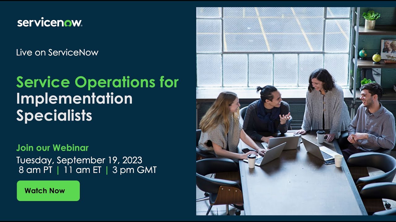 Service Operations for Implementation Specialists