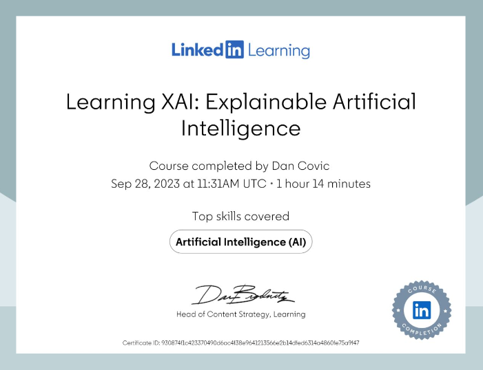 Learning XAI: Course Summary