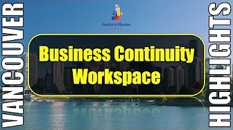 Business Continuity Management Workspace