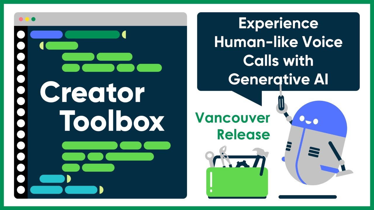 Experience Human-like Voice Calls with Generative AI | Creator Toolbox