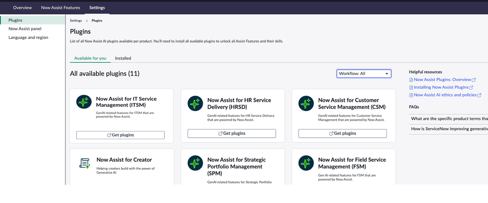 Now Assist Quick Start Guide