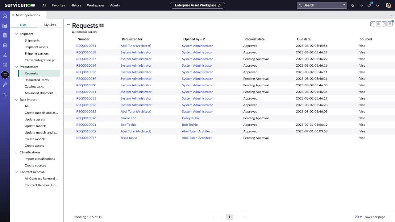 Enterprise Asset Management - Asset Onboarding