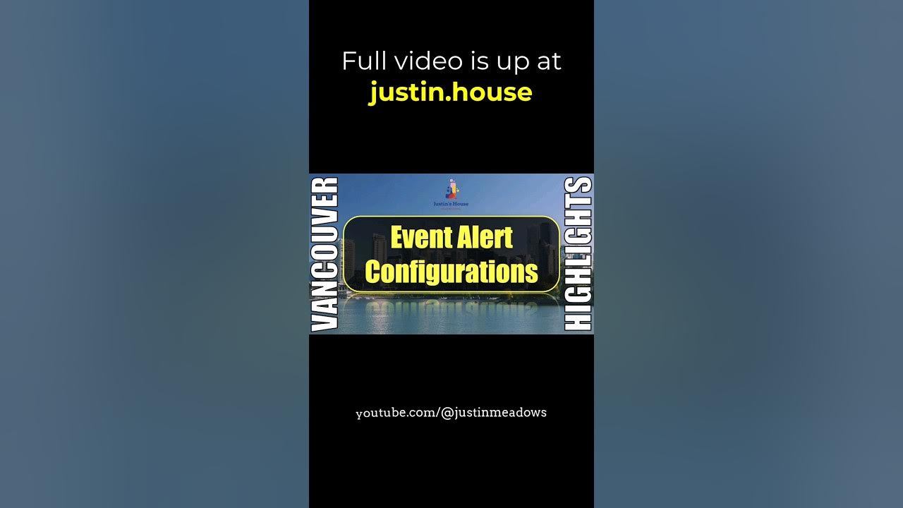 Event Alert Configurations - short 🩳 #servicenow #vancouver #features #events #troubleshooting