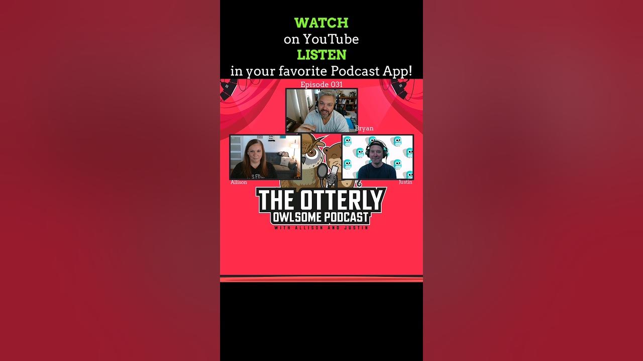 The Otterly Owlsome Podcast with Allison and Justin 031 - short 🩳 #random #servicenow #otters #owls
