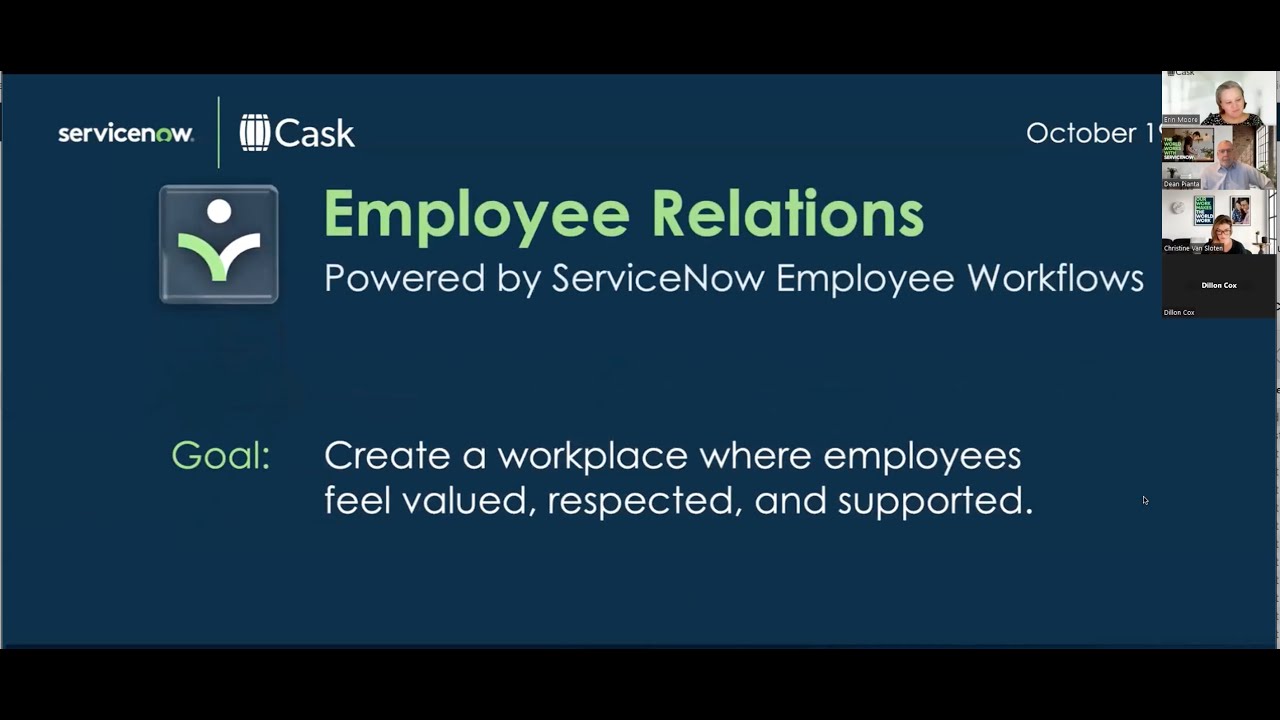 ServiceNow Federal Tech Talk–Awards to grievances, are you properly supporting Employee Relations?