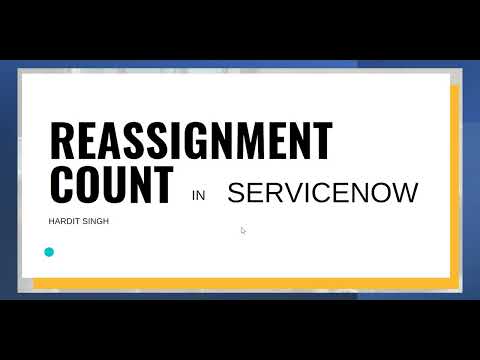 Reassignment Count on Task Table