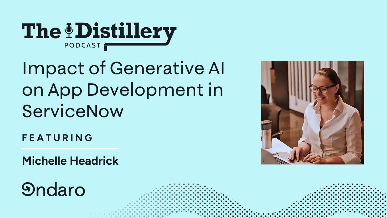 Impact of Generative AI on App Development in ServiceNow
