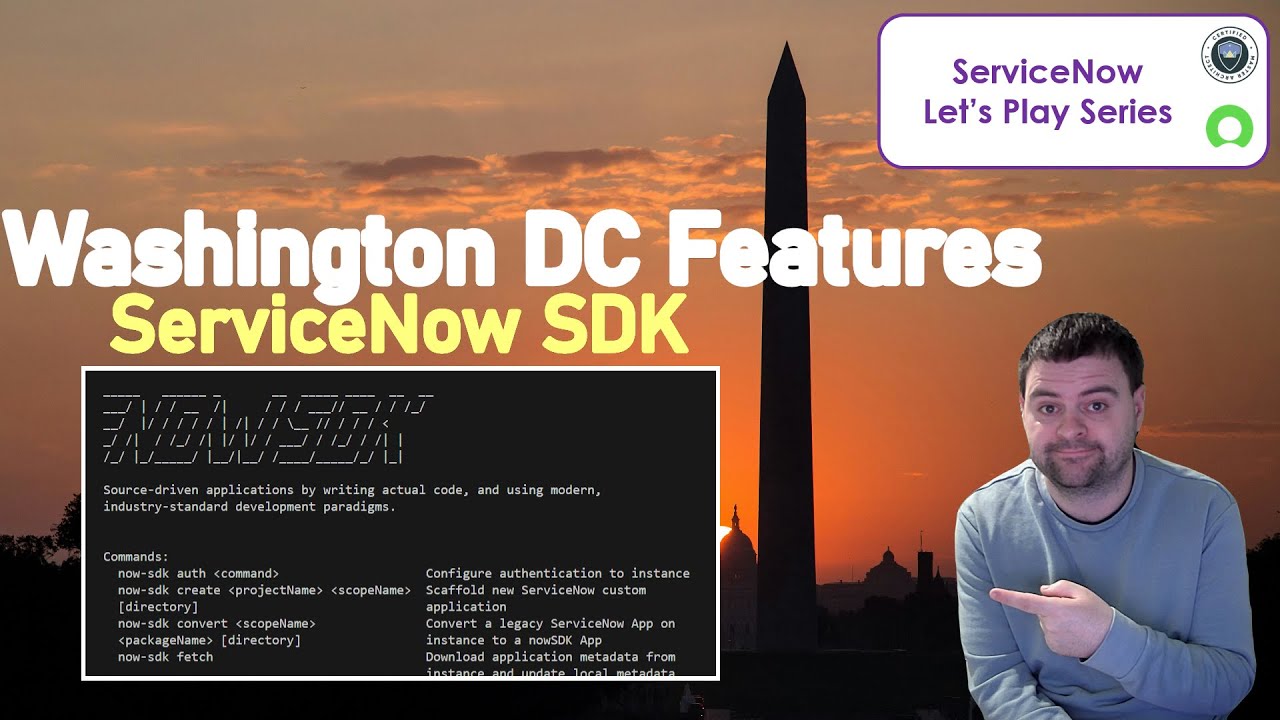 What is the ServiceNow SDK all about?