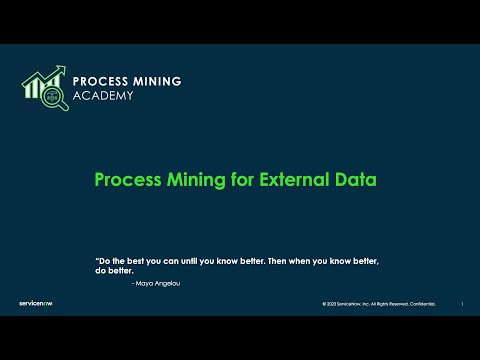 Process Mining Academy #19 - Process Mining for External Data