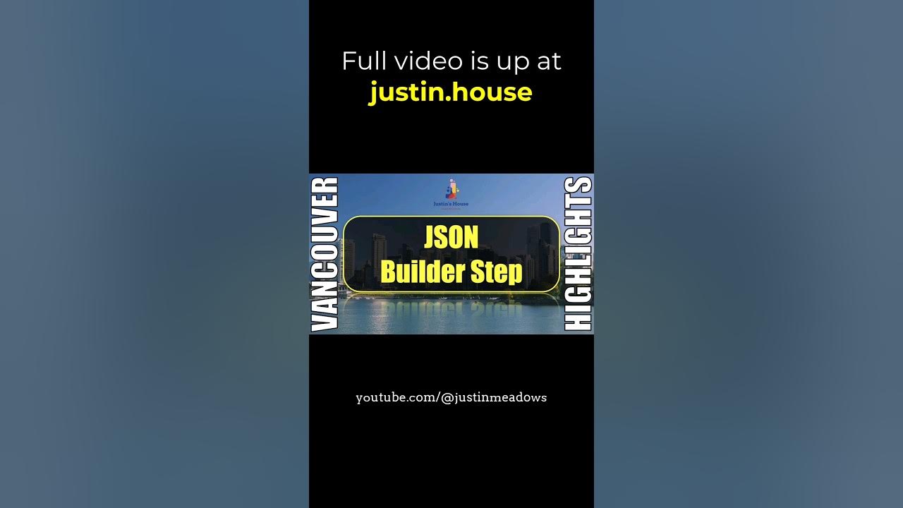 Create a JSON payload with the JSON Builder step - short 🩳 #scripting #flowdesigner #lowcodenocode