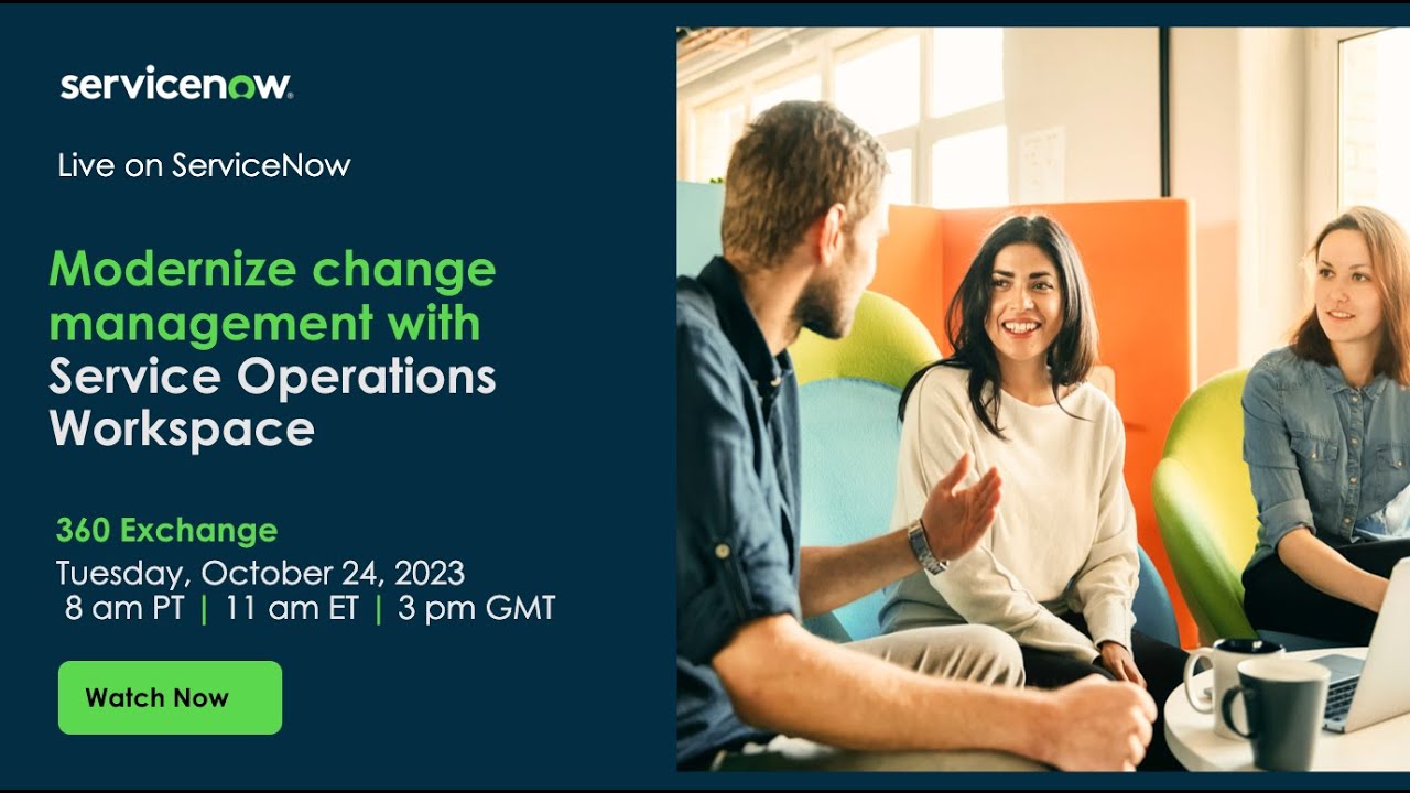 Modernize change management with Service Operations Workspace