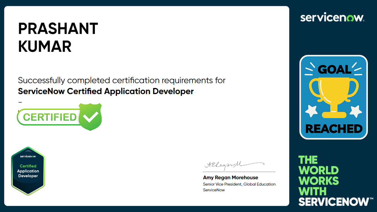 Certified Application Developer