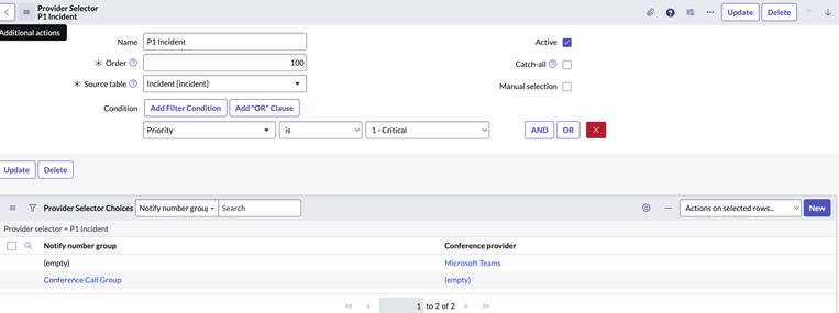 Notify Provider Selector - Demystified
