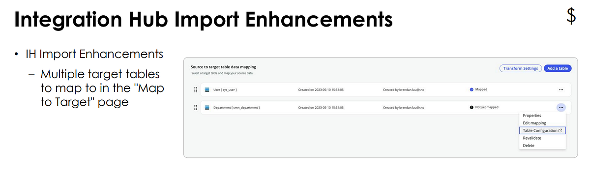 ServiceNow Vancouver Release Feature 4