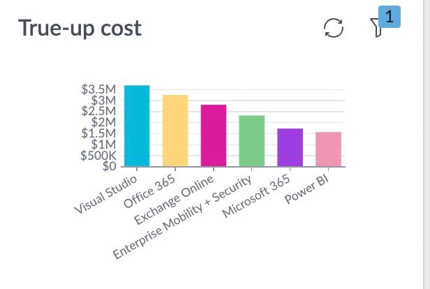 True Up Calculation on ServiceNow SAM Pro